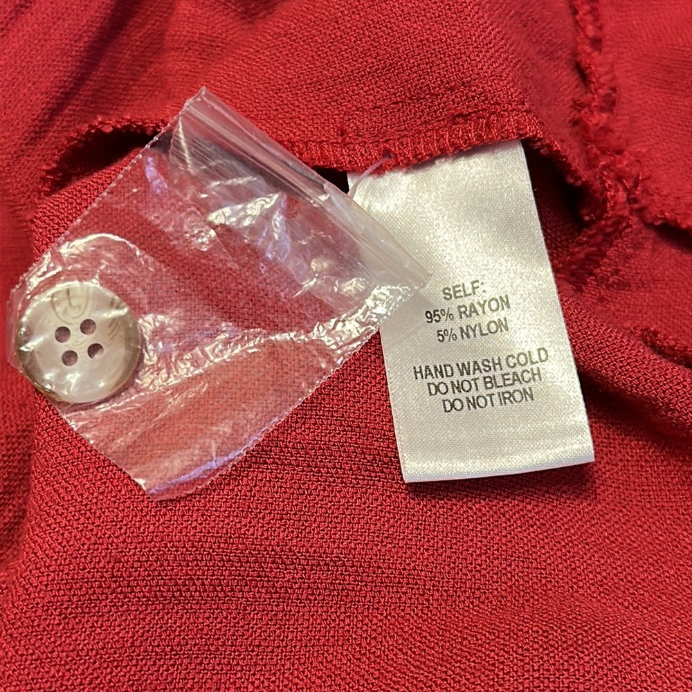 Lulus Buttoned Wrap Dress - Picture 3 of 5